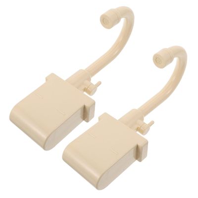 GALPADA 2pcs Electric Faucet Play Kitchen Sink with Automatic Water Circulation Realistic Faucet and Sink for Pretend Role Play Nontoxic Material