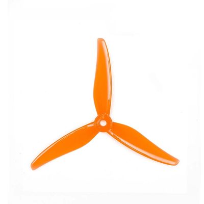 10Pairs GF Hurricane 51466 MCK V2 5inch CW CCW 3-Blade Propeller Gray/Pink for 2207-2306 Brushless Motor FPV Drones Parts (51466 Orange 10Pairs)