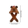 Capybara Hat, Moving Ear Headpiece, Cute Animated Design with Warm Fleece Material and Comfortable Fit Great for Fun Events and Dress Up, Ideal School Plays view 2