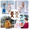 Capybara Hat, Moving Ear Headpiece, Cute Animated Design with Warm Fleece Material and Comfortable Fit Great for Fun Events and Dress Up, Ideal School Plays view 3