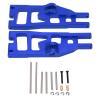 2Pcs RC Front r Swing Arm Aluum y, CNC Machining Weight 1/6 RC Truck Swing Arm, Front r Suspen for 1/6 RC Truck, Includes 6 Pins (Dark Blue) view 1