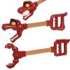 Duseu 2 PCS Dinosaur Grabber Toy, Dino Grabber Claw for Kids, 16.9'' Durable Plastic Dinosaur Claws Pickup Tool, Children Grabbers Interactive Dinosaur Toys view 1