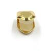 Gold Tooth Cap 5 PCS Fit Gold Plated HipHop Single Tooth Cap Top Bottom Dental Grill Teeth Caps For Teeth Mouth(Black) view 3