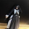 1/6 Scale Dark Gothic Queen Outfit Clothing, Witch Nun Clothing with Decor Accessories Costume for 12-inches Action Figure Body, 1/6 Female Warrior Outfit Clothing (A Outfit (no Head & Figure)) view 1