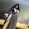 1/6 Scale Dark Gothic Queen Outfit Clothing, Witch Nun Clothing with Decor Accessories Costume for 12-inches Action Figure Body, 1/6 Female Warrior Outfit Clothing (A Outfit (no Head & Figure)) view 4