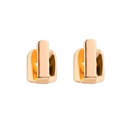 Gold Tooth Cap 10 PCS Hip Hop Vertical Bar Teeth Punk 14K Gold Plated Single Tooth Caps For Teeth Mouth(Rose Gold)