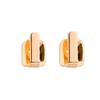 Gold Tooth Cap 10 PCS Hip Hop Vertical Bar Teeth Punk 14K Gold Plated Single Tooth Caps For Teeth Mouth(Rose Gold) view 1