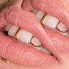 Gold Tooth Cap 10 PCS Hip Hop Vertical Bar Teeth Punk 14K Gold Plated Single Tooth Caps For Teeth Mouth(Rose Gold) view 2