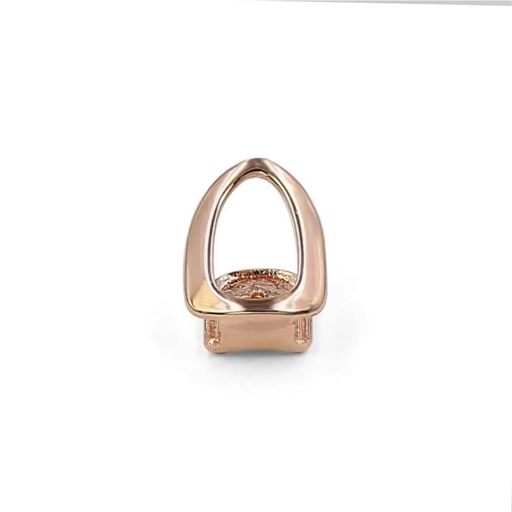 Gold Tooth Cap 10 PCS Hip Hop Rapper Single Shackle Teeth Cap Top Bottom Dental Braces Hollow For Teeth Mouth(Color 03)