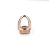 Gold Tooth Cap 10 PCS Hip Hop Rapper Single Shackle Teeth Cap Top Bottom Dental Braces Hollow For Teeth Mouth(Color 03) view 1