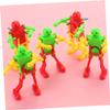NAMOARLY 4pcs Windup Dancing Robot for Adults Clockwork Movement Lightweight Fun Interactive for Boys and Play Random Color view 4