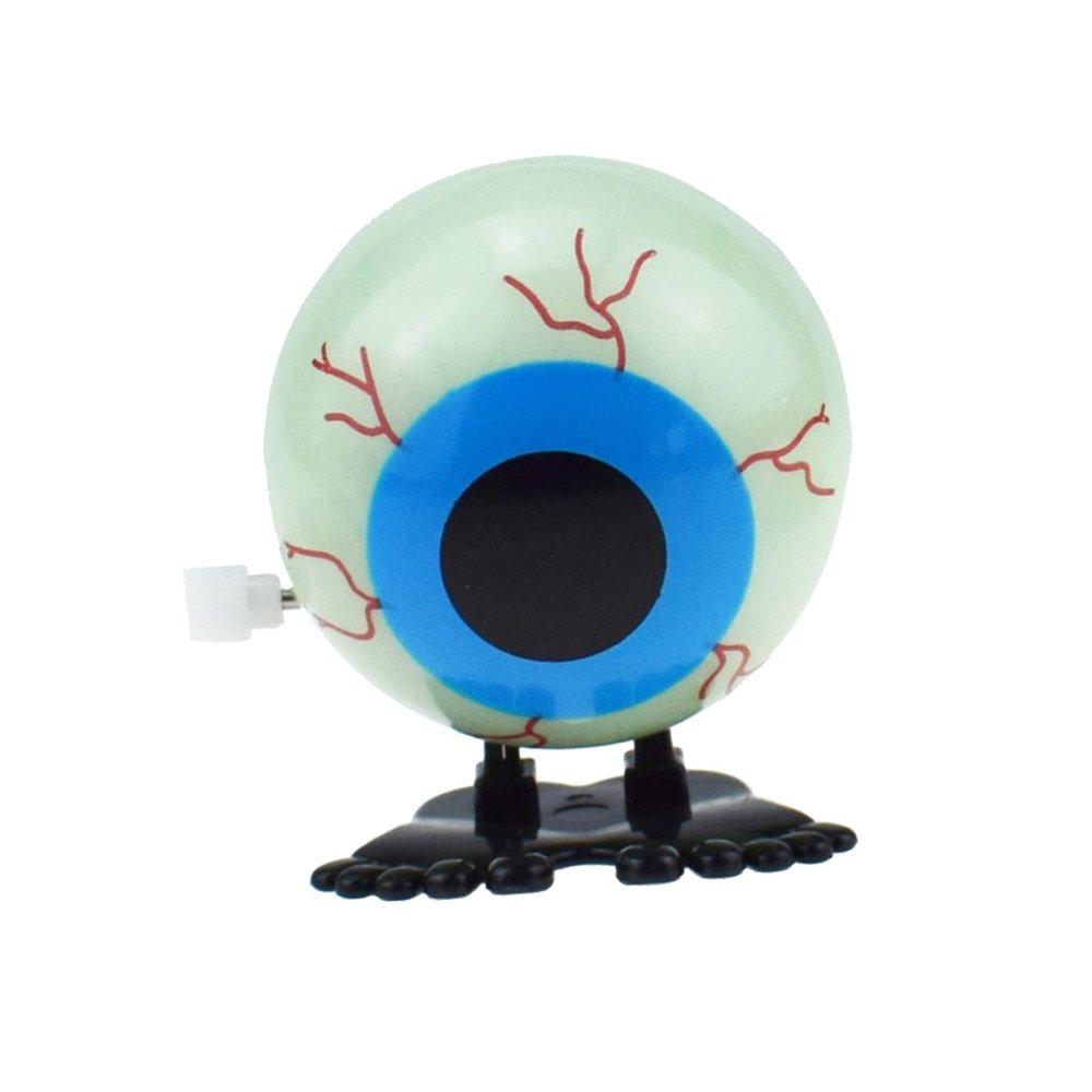 LABRIMP Dark Halloween Wind-up Eyeball with Clockwork Mechanism for Fun Party Favor and Safe Creative