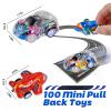 100 Pcs Mini Pull Back Cars and Airplanes Set, Assorted Racing Cars & Planes, Bulk Party Favors, Birthday Goodie Bag Fillers, Classroom Rewards, Carnival Prizes, Stocking Stuffers for Kids view 2