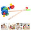 LABRIMP Cartoon Animal Walker Push Walking Aid for Boys and Removable Pole for Early Play Learning Stroller for Months Development view 4