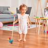 HOOTNEE Push Walker Cart for Cartoon Animal Design Eagle Safe Material Removable Pole for Early Play Supports Leg Muscle Growth and Walking Practice view 4