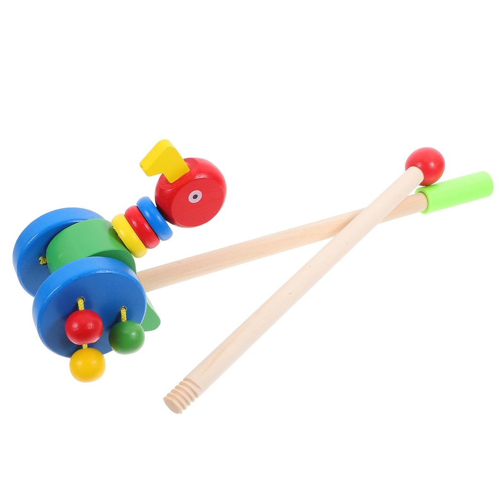 LOPUNER Cartoon Animal Walker Push Car for Learning Walking Aid Safe Material Lightweight Portable for Boys