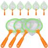 GLSTOY 10 Pcs Portable Fishing Nets Lightweight Catcher Nets for Outdoor Play Catching Fish Butterflies and Educational Random Color view 1