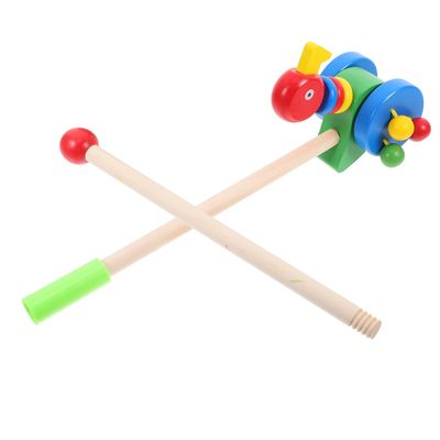 Hohopeti Cartoon Animal Push Walking Cart for Boys and Leaning Walker to Support Initial Steps Gift for Months Development and Learning