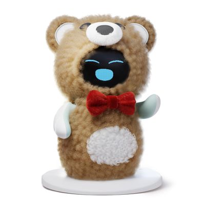 ENERGIZE LAB Eilik's Teddy Bear Outfit  Soft Plush Costume for The Desktop Companion Robot Eilik (Sold Separately), Cozy & Cuddly Wear for Your Little Friend, Designed for Heartwarming Moments.