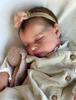 Anano 19 Inch Realistic Reborn Toddler Doll with Hair - Lifelike Silicone Baby Doll for Girls, Realistic Reborn Babies Silicone Baby Gift Perfect for Christmas & Collectors (Bebes De Silicona Reales) view 2