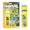 Dinosaur Projector Flashlight, 3 Discs 24 Images Dinosaur Night Light Projector for Kids, PortableNight Light Technology Toy for Bedroom, Ceiling, Wall and Tent (Animals) view 1
