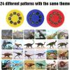 Dinosaur Projector Flashlight, 3 Discs 24 Images Dinosaur Night Light Projector for Kids, PortableNight Light Technology Toy for Bedroom, Ceiling, Wall and Tent (Animals) view 4