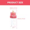 Beaupretty Mini Pull-string Pinata for Birthday Party Portable Sugar-filled Box Fun Party Game Prop for Boys and Celebration view 4