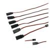 BHUPWZE 10pc 100mm 150mm 200mm 300mm 500mm 600mm 1000mm RC Servo Extension Cord Cable Wire Lead JR(10pc 300mm) view 1