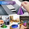 2 Pcs 3D Printed Expanded Sensory Fidget Star, Colorful Fractal Fidget Hexagon with Handles Whirling Spiral Design Star Shaped Toys for Stress Relief view 4