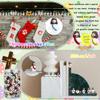 180 Pcs Little Jesus Figures Rubber Mini Jesus Figurines in Bulk Tiny Baby Jesus Loves You Figures With Bottle for Hide and Seek Easter Egg Fillers Egg Hunt Party Favors Gifts (10 Color*180) view 4