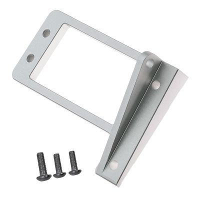 Aluminum Alloy Servo Mount DIY Modified Sturdy Professional Aluminum Alloy for 1:10 Capra F9 Offset Axle Model Car Upgrade, Silver