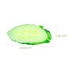 Abaodam 5pcs PVC Simulation Cucumber Slices Lifelike Vegetable Models for Food Photography Props Home Kitchen Restaurant Decoration Artificial Fruit view 2