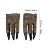HEANUJJ 2pcs Realistic Dinosaur Claw Gloves Soft Cosplay for Party Interactive Hand Puppets Educational Performance Props view 4