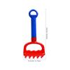 3pcs Beach Sand Rake Plastic Lightweight Portable Sand Tools for Boys Outdoor Play Fun at Beach Park Backyard view 2
