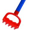 3pcs Beach Sand Rake Plastic Lightweight Portable Sand Tools for Boys Outdoor Play Fun at Beach Park Backyard view 3