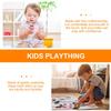 Toddmomy 2Pcs Tooth Wind-up with Eyes Fun Clockwork for Dental Parties Birthday Smooth Craftsmanship Walking Teeth for Boys view 3