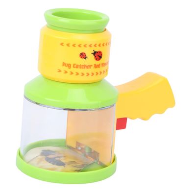 ERINGOGO Catcher and Viewer with Adjustable Microscope Lens Outdoor Exploration for Boys and Nature Magnifier Box for Safe Bug Observation and Science Learning