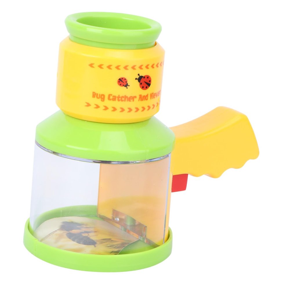 ERINGOGO Catcher and Viewer with Adjustable Microscope Lens Outdoor Exploration for Boys and Nature Magnifier Box for Safe Bug Observation and Science Learning