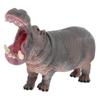 Abaodam Vinyl Hippo Figurine Realistic Animal Model for Educational Play and Imaginative Learning Fall-Resistant Simulation Animal Figure for Boys view 1
