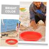 2pcs Beach Sand Sifter Plastic Fine Mesh Sand Sieve for Outdoor Play for Boys Gift for Backyard and Beach Fun view 2