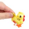 HOMOBABE 5Pcs Novelty Wind-up Chickens Jumping for Fun Clockwork Bright Poultry Model Party Favors Compact Mini Jumping Chicken for Play and Decoration view 2