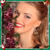 Christmas Earrings Cute Red Hat Deer Drop Dangle Earrings for Women Exquisite Acrylic Animal Earrings Xmas Holiday Costume Jewelry Fashion Accessories (Cute Deer) view 3