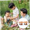 BESPORTBLE 2pcs Insect Observation Boxes with Magnifying Glasses Outdoor Adventure Storage Containers for Exploring Bugs Plants and Objects Educational Nature Exploration view 2