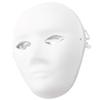 10Pcs Blank Full Face Paper Masks DIY Paintable Lightweight Cosplay Masquerade Party Accessories for Men Craft and Halloween Decoration view 1