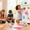 Air Dry Clay Kit for Kids - Fridge Magnets Making, 6 Boxes Modeling Clay with Sculpting Tools Tutorials, Ultra Light & Soft, Non-Toxic & Safe, DIY Arts and Crafts, Make Your Own Refrigerator Magnet view 3