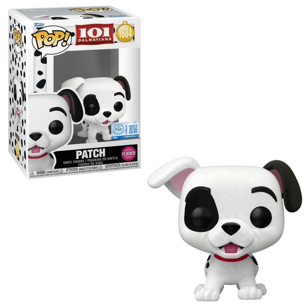 Candide, Funko POP! Patch (Flocked) Disney Exclusive 101 Dalmatians - 2.75"