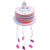 UPKOCH Small Unicorn Pull String Pinata for Birthday Party Decoration Festival Lantern Style Fun Candy and Filler for Adults Celebration view 1