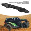 Keenso RC Rear Bumper, Premium Alloy Black, 1/10 Scale Cars Off Road Towing Capabilities Rustproof Texture for Terrain Navigation view 4
