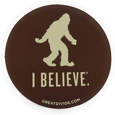 Great Divide Brewery I Believe Yeti Decal