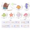 JWQFBC Wooden Lacing Toy Early Education Toy Preschool Hand Eye Coordination Kids Cognitive Development Playset Fine Motor Skill view 4